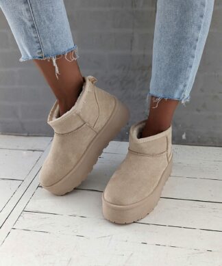 Plateau Boots HOVER – creme