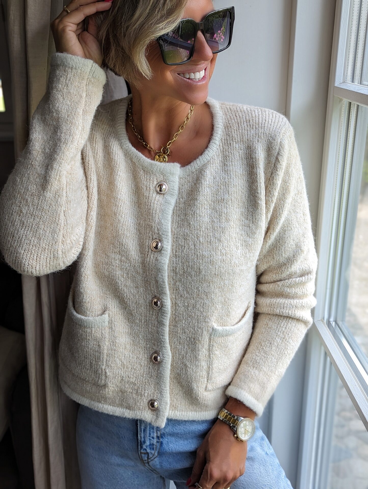 Cardigan BANQUET – beige