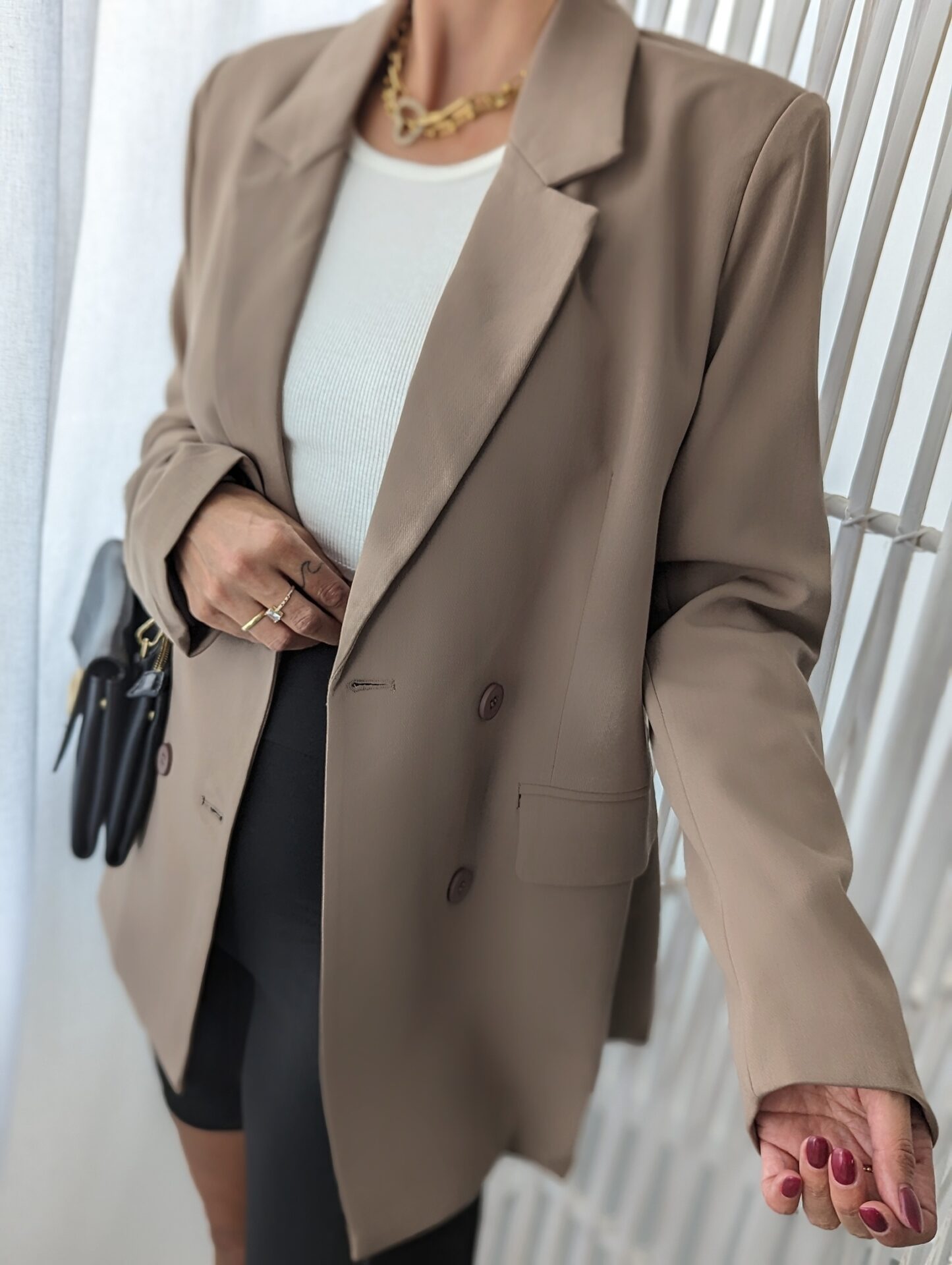 Blazer ALMOND – braun