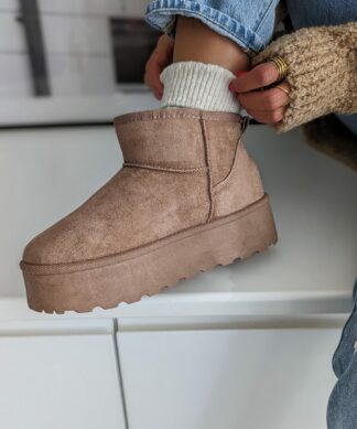 Plateau Boots HOVER – taupe