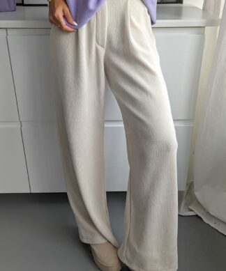 lässige Wide Leg Pants SOFT CORD – versch. Farben SALE