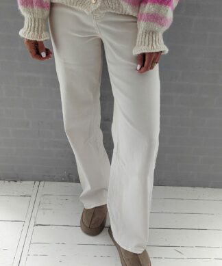 Wide Leg Jeans TINA beige