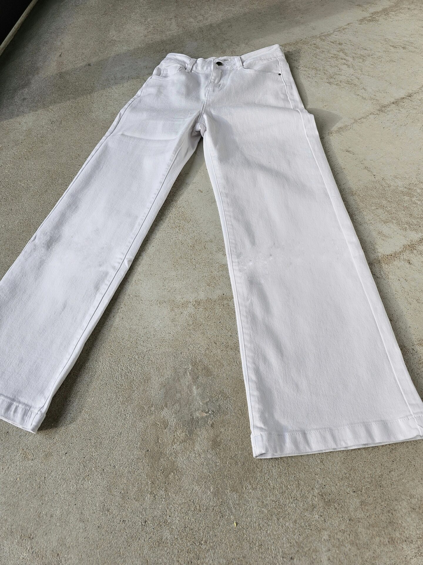 Wide Leg Jeans TINA – white SALE