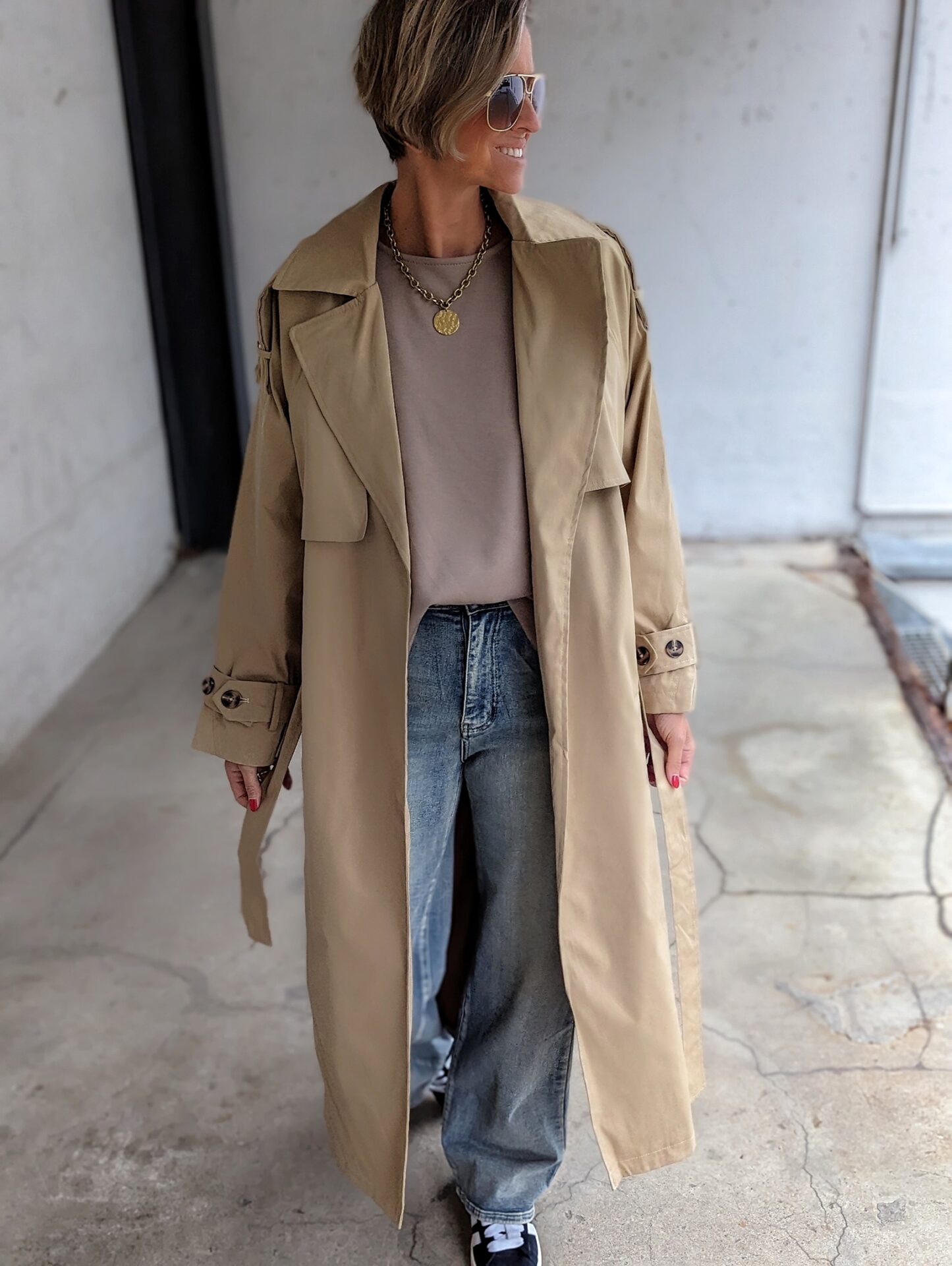 Oversize Trenchcoat LONDON – versch. Farben SALE