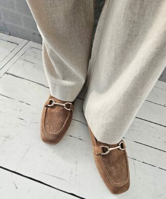 Loafer SUEDE – camel SALE