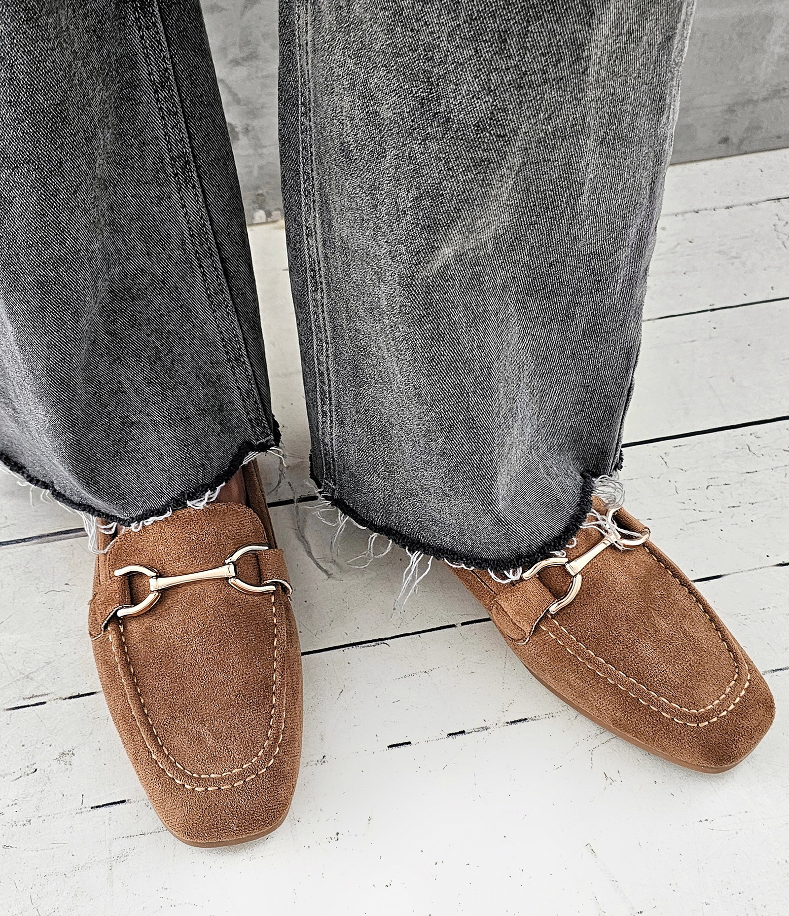 Loafer SUEDE – camel SALE