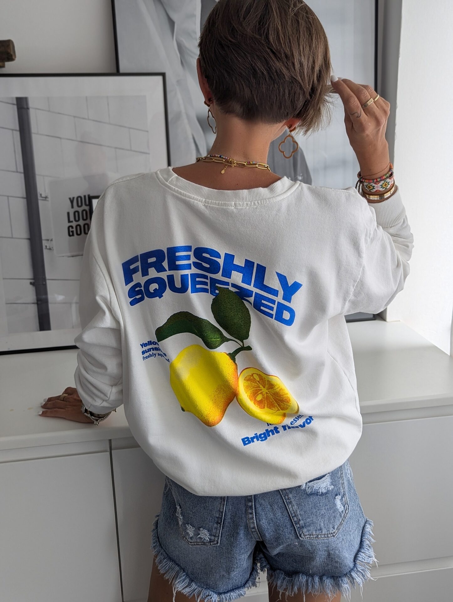 lässiger Sweater FRESHLY SQUEEZED SALE