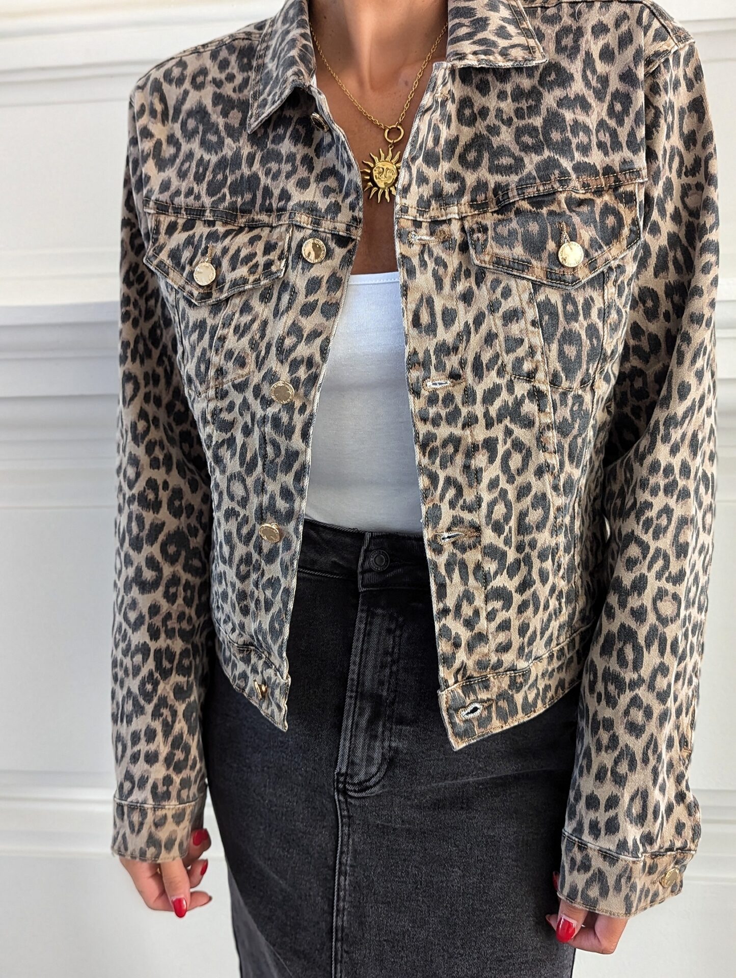 JEANSJACKE WILD CHILD – LEO CAMEL