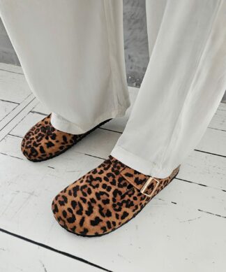 Pantolette Leopard – SALE