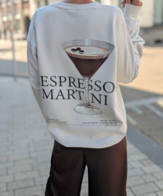 lässiger Sweater ESPRESSO MARTINI – versch. Farben