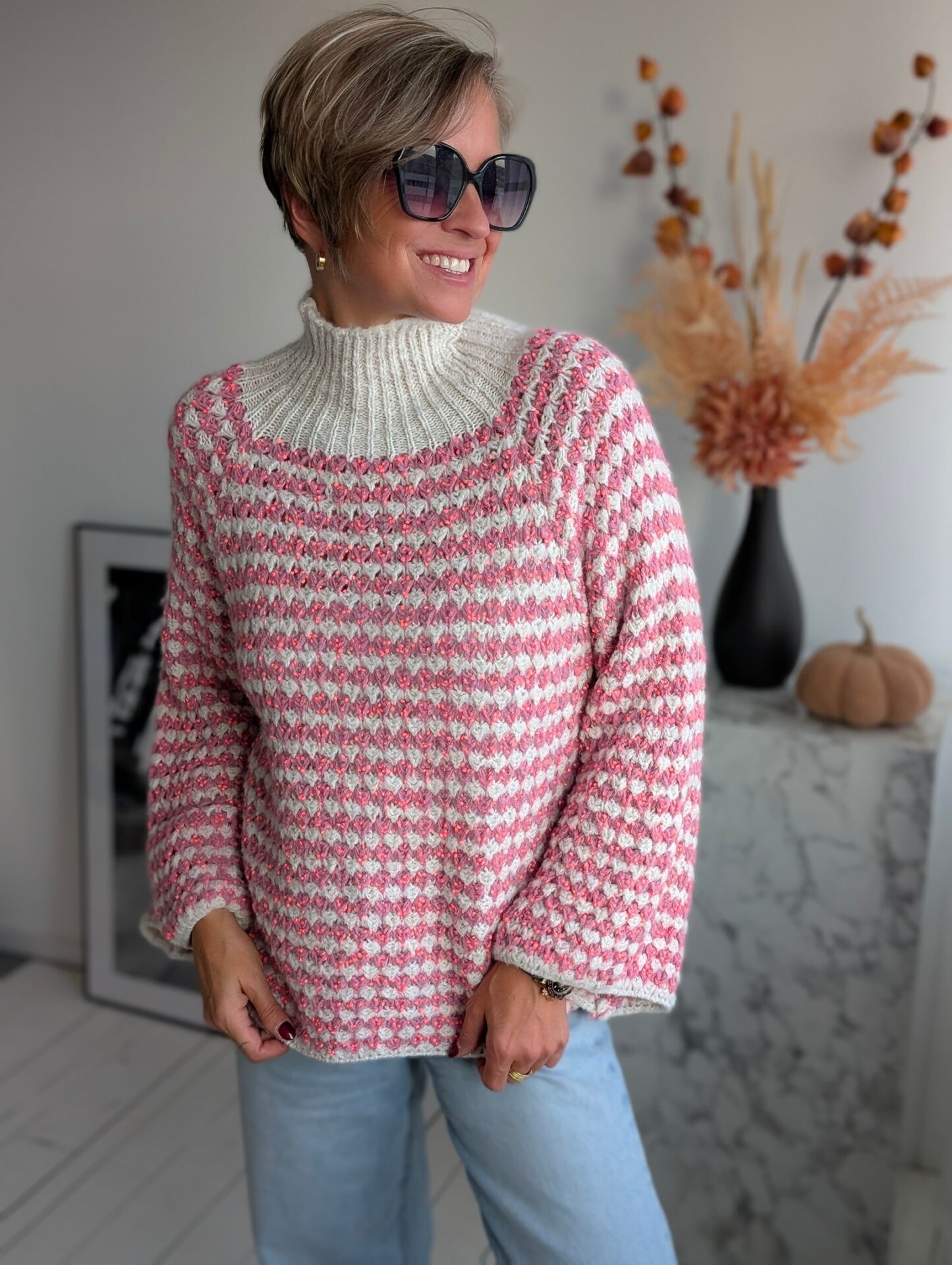 Pullover mit Stehkragen SOLID – versch. Farben