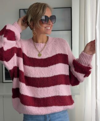 Strickpullover ALL LOVE – versch. Farben