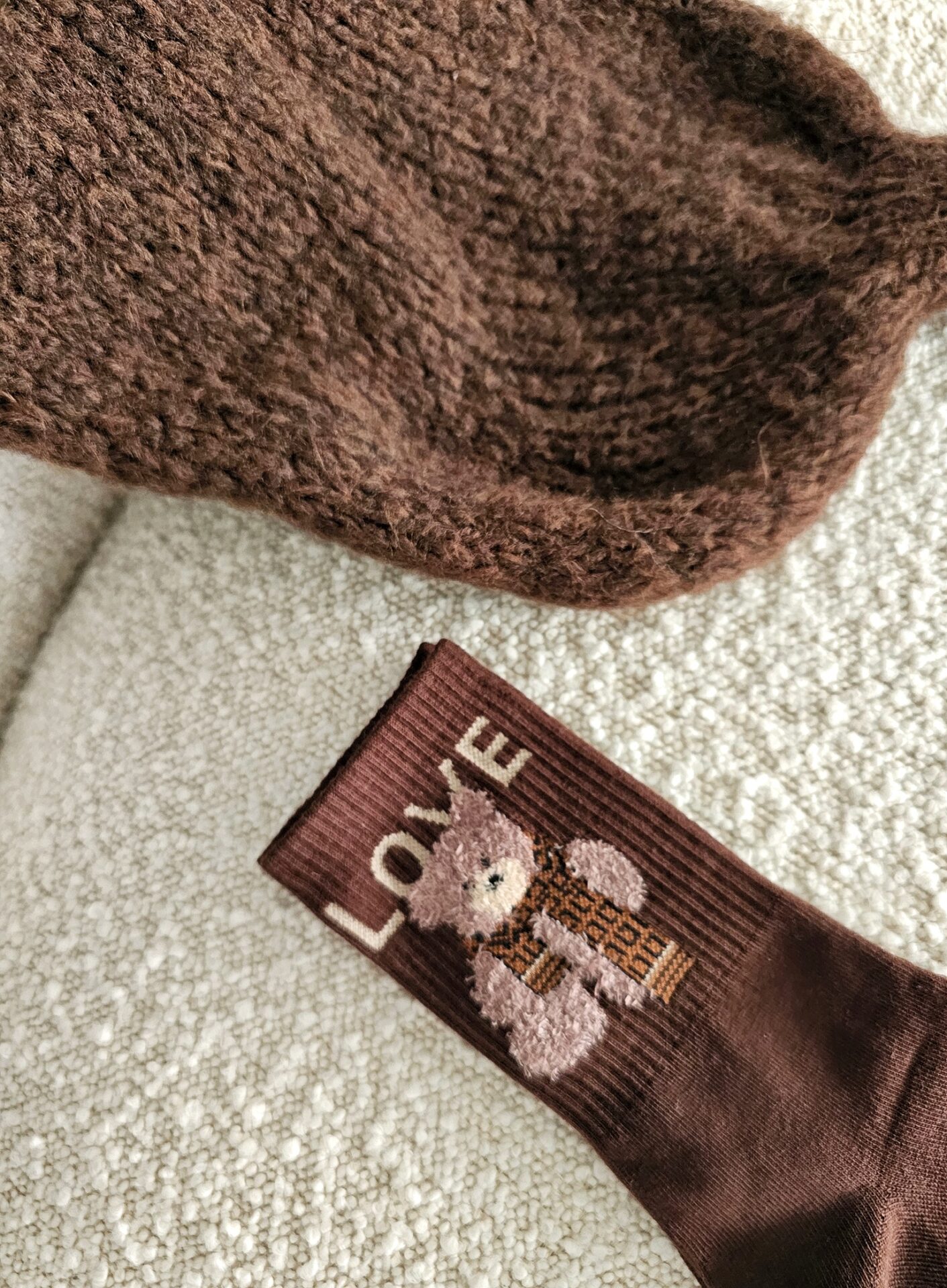 Socke LOVE BEAR – versch Farben