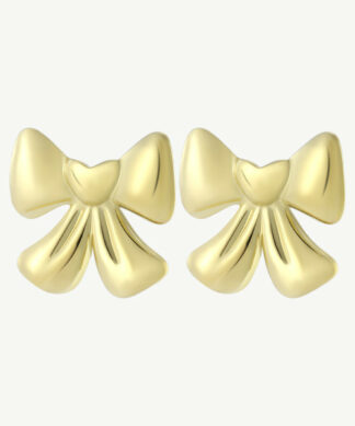 Ohrringe SIMPLE GOLDEN BOWS