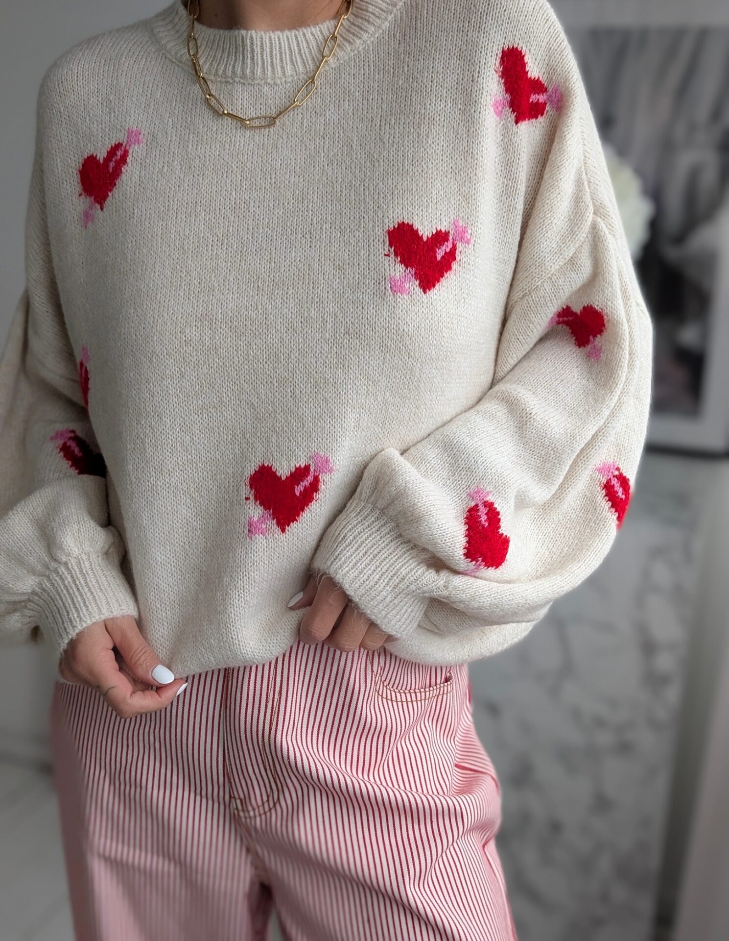 Strickpullover HEART TO FIND