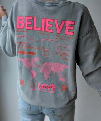 Sweater BELIEVE IN LOVE – versch. Farben