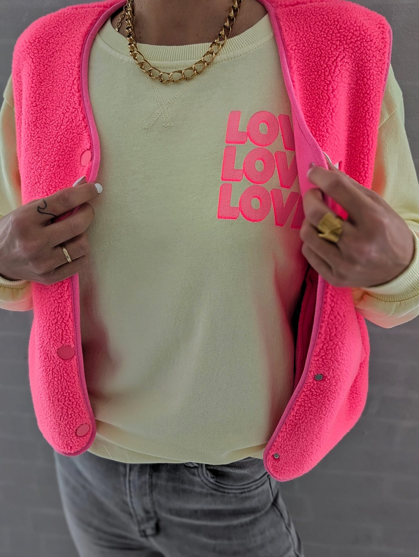 Sweater LOVE LOVE LOVE – versch. Farben