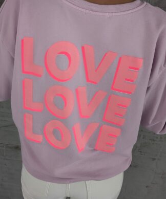 Sweater LOVE LOVE LOVE – versch. Farben